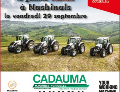 A Nasbinals le 29 septembre 2017 présentation de la gamme Valtra